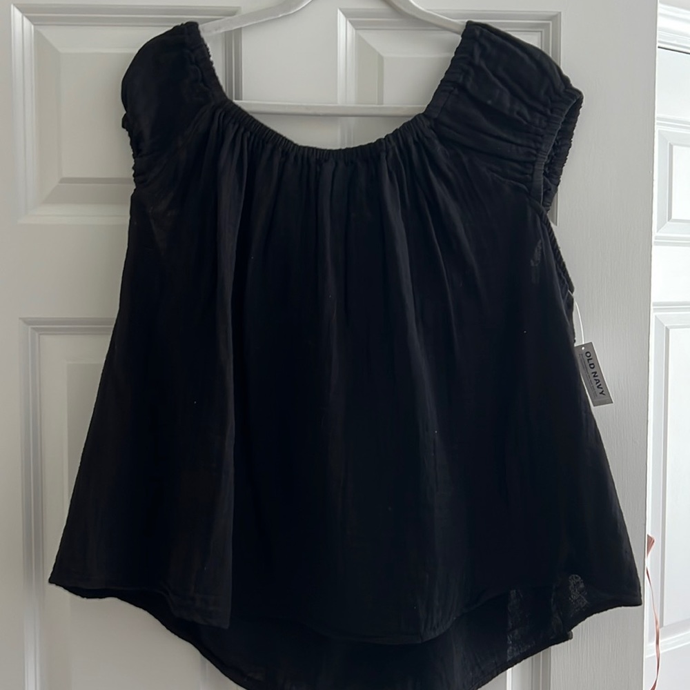 Old navy blouse linen size 2X NWT